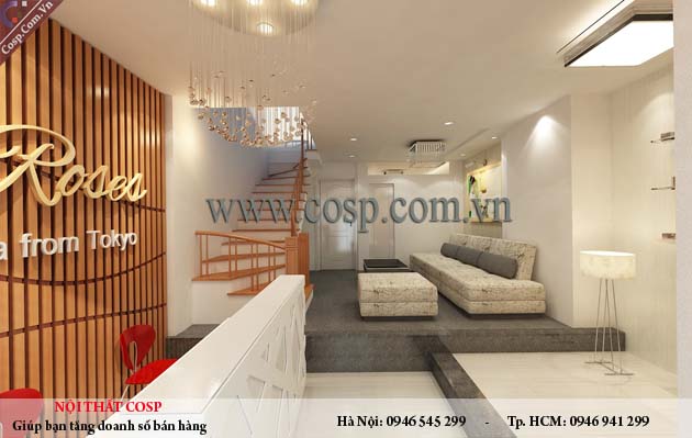 Thiết kế khu vực lễ tân và tiếp đón khách hàng